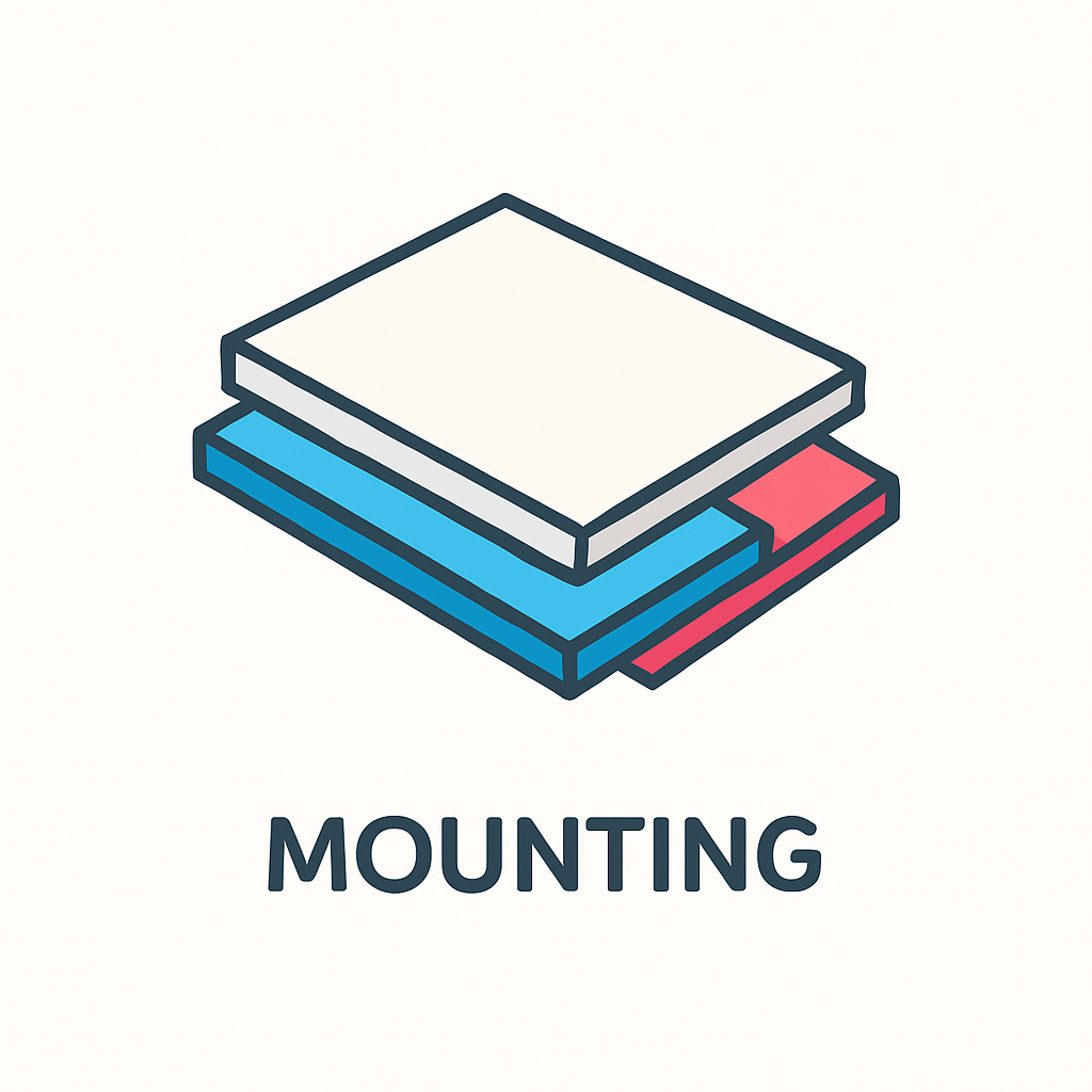 product category mounting